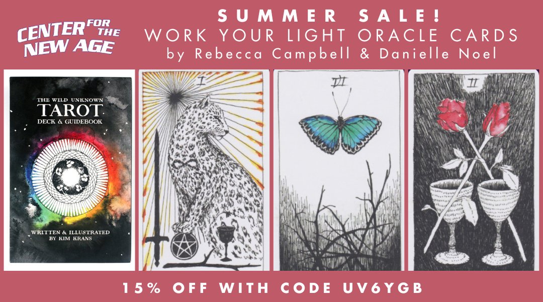 15% OFF!   Wild Unknown Tarot Set by Kim Krans! More than a tarot deck; it’s become a   resonant guide for people world-wide, inspiring them to share countless   images of their readings, tattoos, and art prints from the deck. #summersale   #tarot Get it here:…