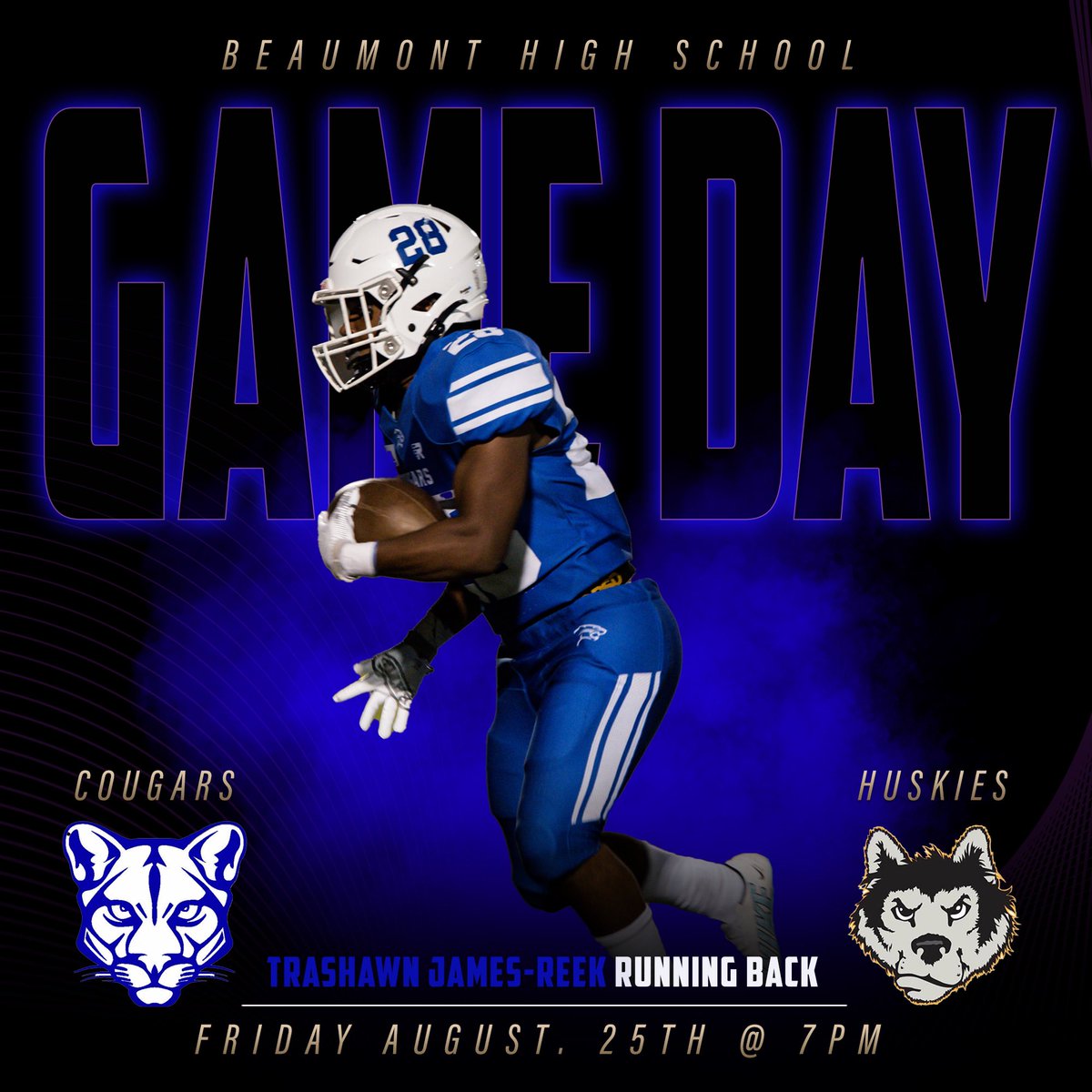 PhotographyJcw's tweet photo. Let’s go Cougars!! 💙🐾 https://t.co/fSEAYtgC7C