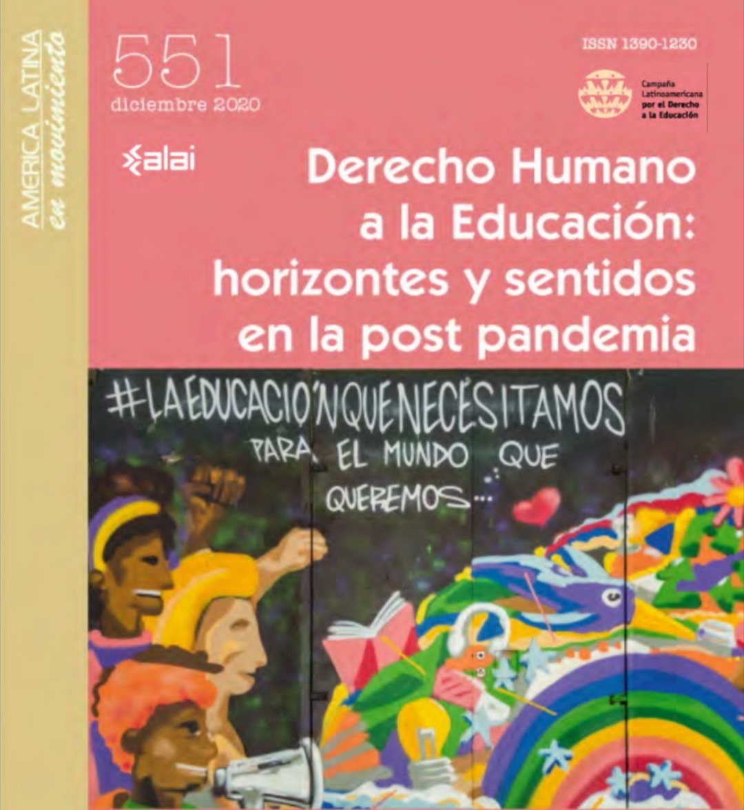 redclade's tweet photo. #TBTCLADE
Compartimos la revista digital “Derecho Humano a la Educación: horizontes y sentidos en la post pandemia” de América Latina en Movimiento (ALAI) realizada durante la campaña #LaEducaciónQueNecesitamos para el Mundo que Queremos.
https://t.co/8uWH4C66bN https://t.co/p2PoWvimvg