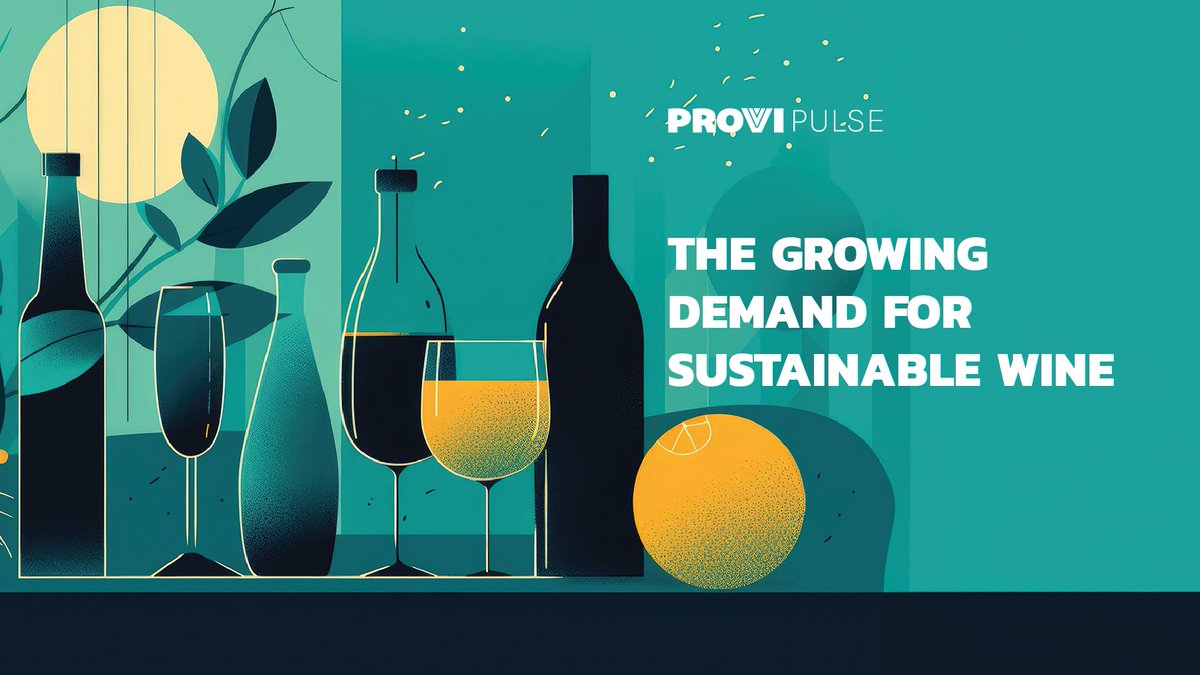provihq's tweet photo. Wineries are adopting sustainable practices to reduce their environmental footprint. Here’s how growing consumer demand for sustainable wine influenced on- and off-premise B2B buying behavior in Provi’s marketplace in the first half of 2023. https://t.co/MJvuUecduF https://t.co/r0vZ3WcPci