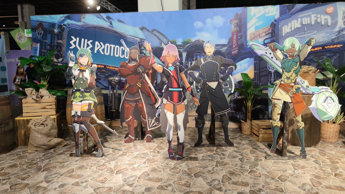 meronyos's tweet photo. Head or Tails at gamescom #BlueProtocol #gamescom2023 https://t.co/HoRwoeQfS6