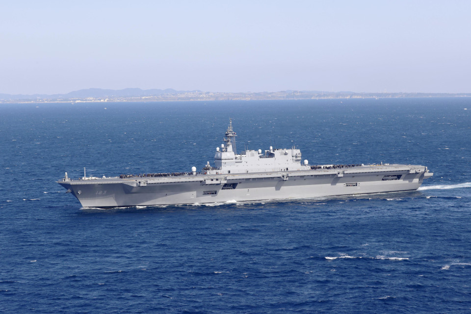 SasakawaUSA's tweet photo. Japan, the U.S., Australia and the Philippines have held joint naval drills in the South China Sea, the Japanese Defense Ministry said Friday, amid China's attempts to obstruct Manila's supply activities at military footholds. (via @kyodo_english)

https://t.co/4BKAE40Dcn https://t.co/bLb18YemeR