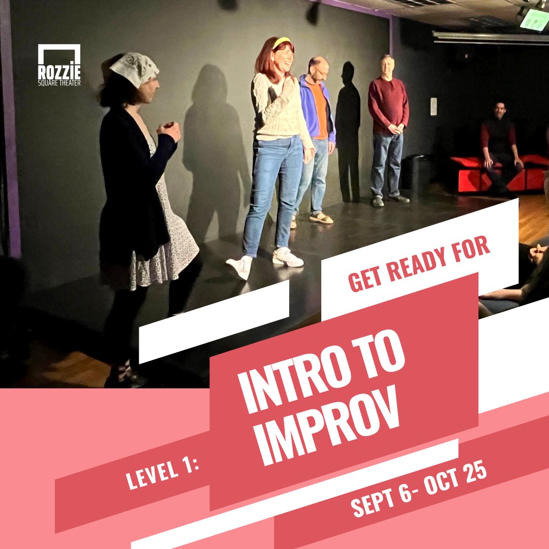 Get ready to shine in our Level 1: Intro to Improv. 🌟 With our experienced instructor, Courtney Pong, you'll learn the basics of improv, enhance your social skills and embrace the spotlight on stage. 🤩 First class starts September 6, 7-9pm. Sign up today!