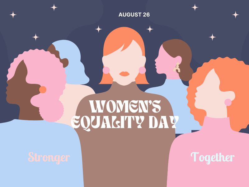 JJP_Institute's tweet photo. Tomorrow is  Women's Equality Day! Let's celebrate progress toward gender equality and honor those who paved the way. Here's to a future where every woman can achieve her dreams! https://t.co/4bZJMgER3W