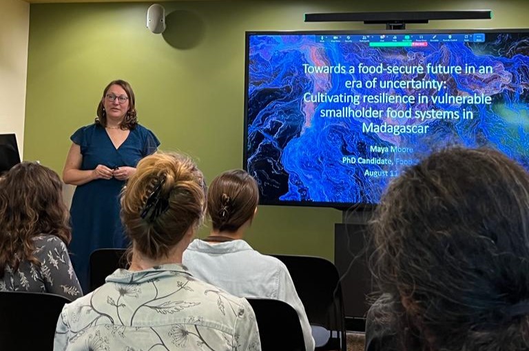 Living Landscapes Lab (@rickettslabvt) on Twitter photo Please join us in congratulating Maya Moore (not on X), who recently defended her PhD dissertation👩🎓 @UVMFoodSystems. She was advised by <a href="/MeredithNiles1/">Meredith Niles</a> & co-advised by <a href="/TaylorHRicketts/">Taylor Ricketts</a>, and she will soon be starting a post-doc <a href="/columbiaclimate/">Columbia Climate School</a>!
📢Congrats Dr. Moore!🥳 Please join us in congratulating Maya Moore (not on X), who recently defended her PhD dissertation👩🎓 @UVMFoodSystems. She was advised by <a href="/MeredithNiles1/">Meredith Niles</a> & co-advised by <a href="/TaylorHRicketts/">Taylor Ricketts</a>, and she will soon be starting a post-doc <a href="/columbiaclimate/">Columbia Climate School</a>!
📢Congrats Dr. Moore!🥳