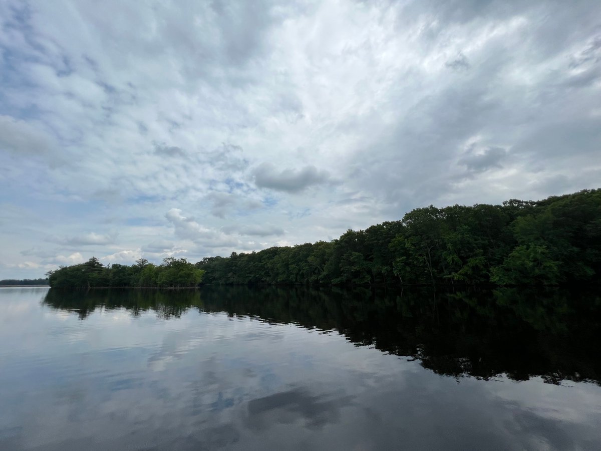 BoatingInBoston's tweet image. The water sitting like glass and the clouds moving like waves are the perfect combination for a day on the water here with us!🌅