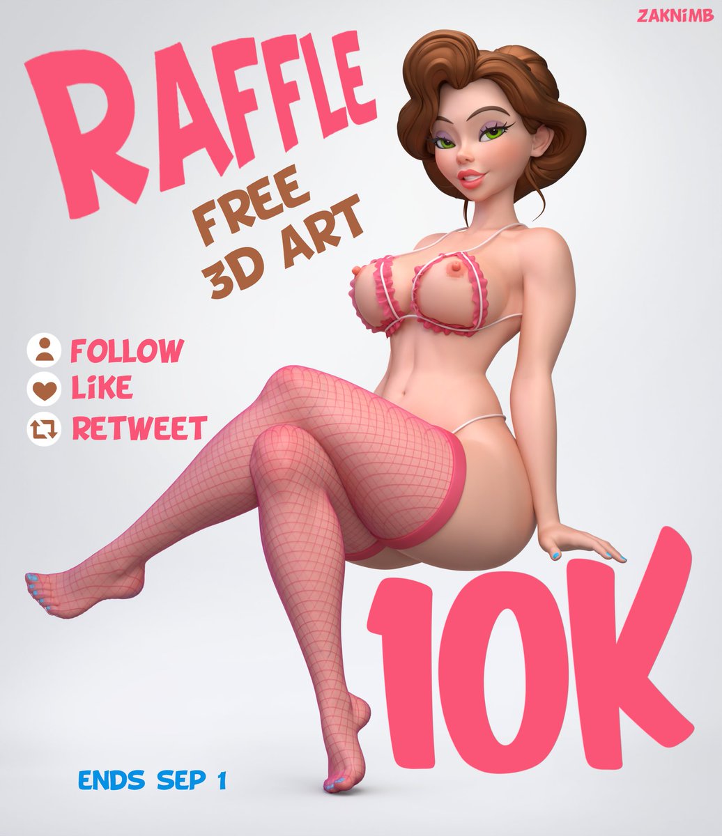 ✨Free 3D Art Raffle✨
💙+Follow
💙+Like &amp; Retweet
💙comment what you would like to see in 3D
🏆Winner receives a full body 3D Artwork of their choice
Ends Sep 1st
Thank you and good luck  everyone 😀