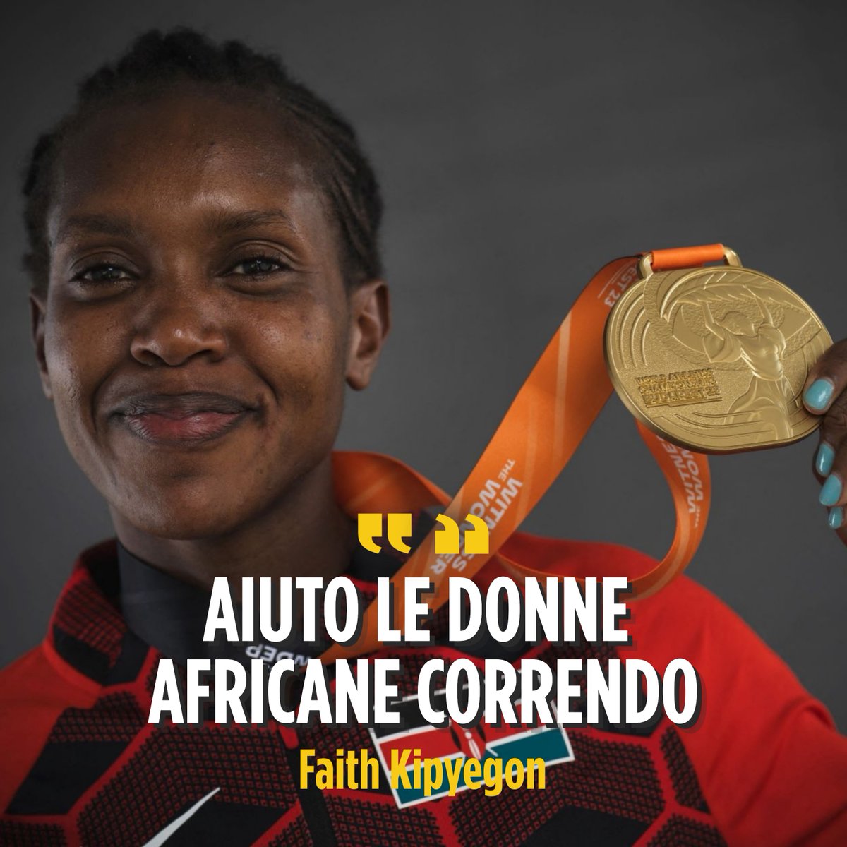 Tre #record del mondo in 49 giorni (1500 a #Firenze, 5000 a #Parigi, miglio a #Montecarlo), un oro già vinto ai #Mondiali di #Budapest2023  nei 1500 e un secondo nei 5000 che si giocherà sabato 26. 

Leggi qui l'intervista a Faith #Kipyegon ⬇️⬇️
sport-today.it/altri-sport/at…