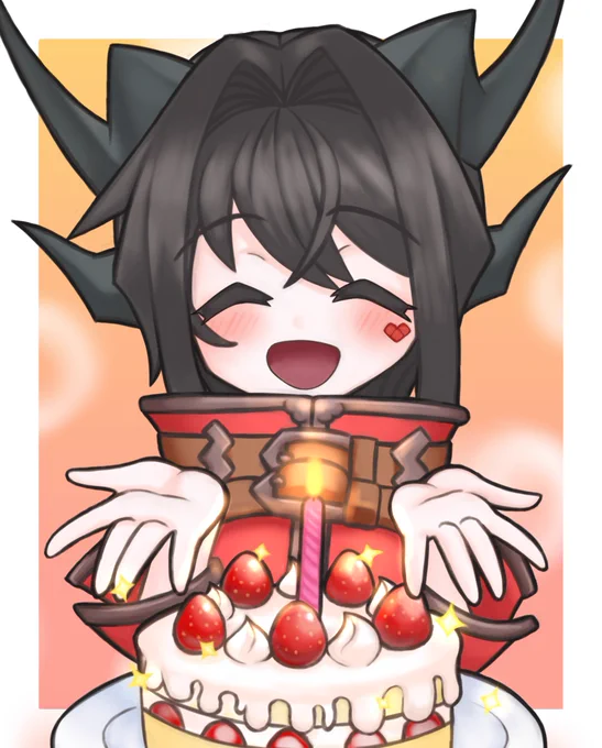 Happy birthday to me…(^▽^)