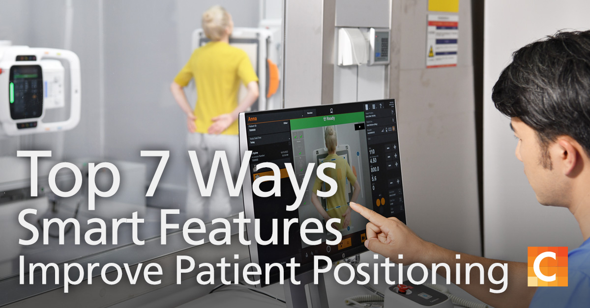 Carestream's tweet photo. Avoid costly, time-consuming positioning errors with our new Smart Room Assist features. Read the top 7 ways they optimize patient positioning at 
https://t.co/fNYkKaG9eG. 

#Carestream #DRXCompass #DiagnosticImaging #Xray #SmartRoom #SmartRoomAssist #IdeasThatClearlyWork https://t.co/oSqcazEVie