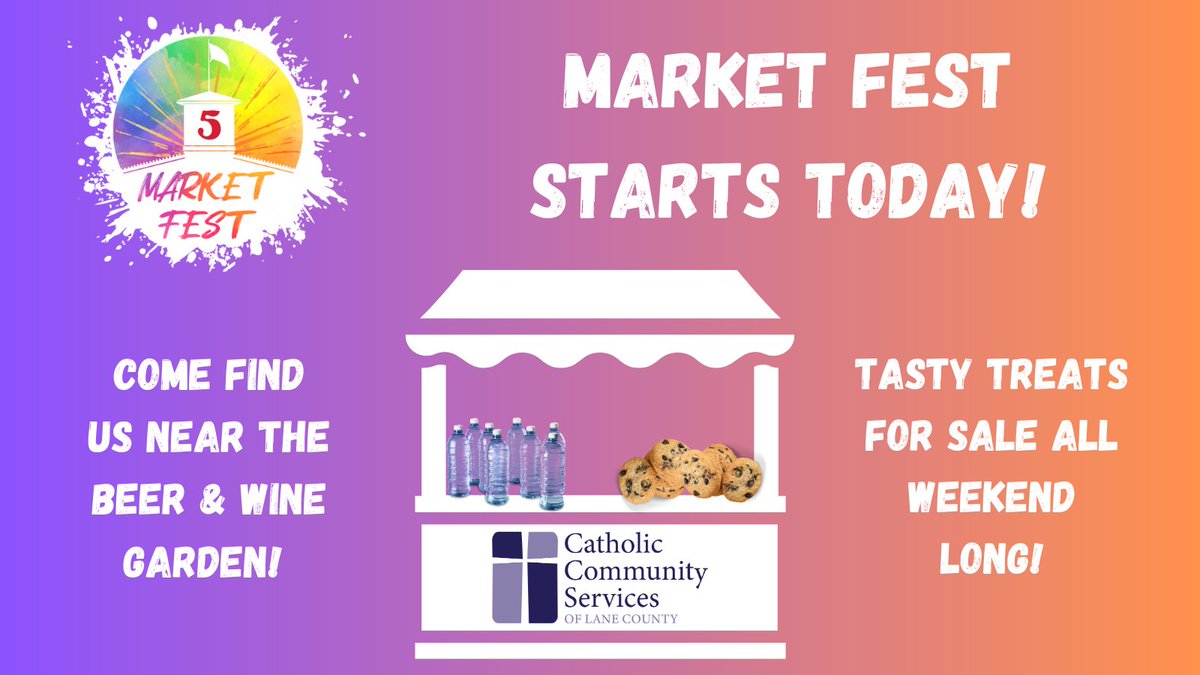 ccslc1952's tweet image. IT'S HERE! 

The Market Fest weekend kicks off tonight at 4! Find us on Pearl Street near the Beer &amp;amp; Wine Garden--we'd love to say hello! The CCS Booth is within earshot of the main stage, and you can buy some mouth-watering homemade cookies while you're there!

@5thStreetMarket