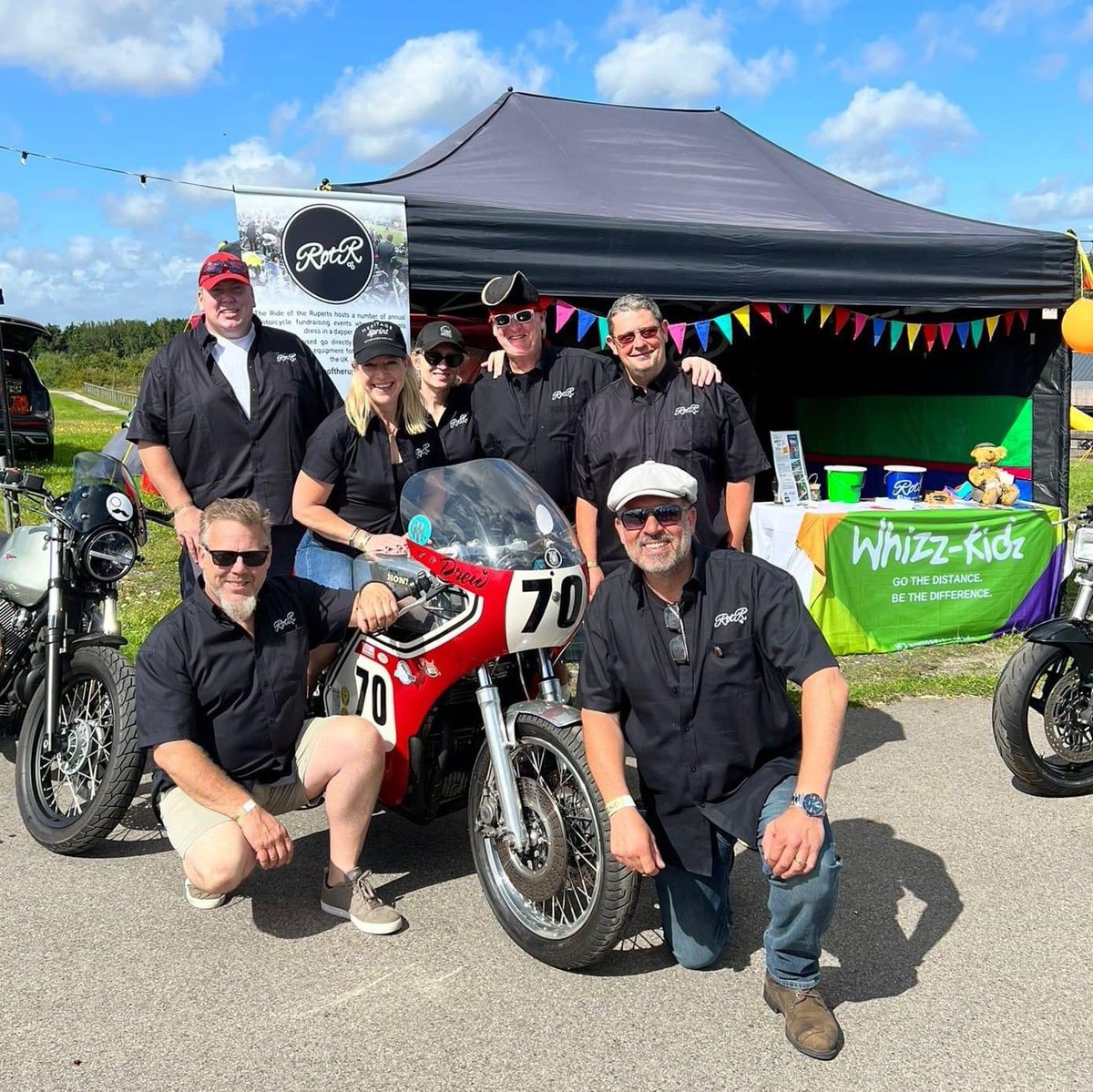 Our friends from Ride of the Ruperts at the Heritage Sprint. Don’t forget the ride is 24 th September