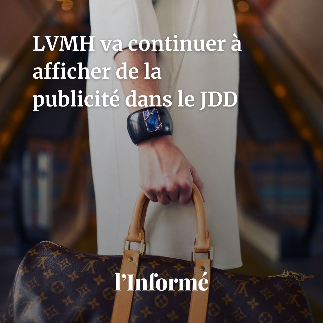 LInforme_'s tweet photo. #Médias - Après une pleine page pour Sauvage, le parfum de Dior, le groupe LVMH va continuer à afficher de la publicité dans les pages du #JDD.

✍️@empaquette 

https://t.co/dIZeupX1BO https://t.co/GeJBGKal8g
