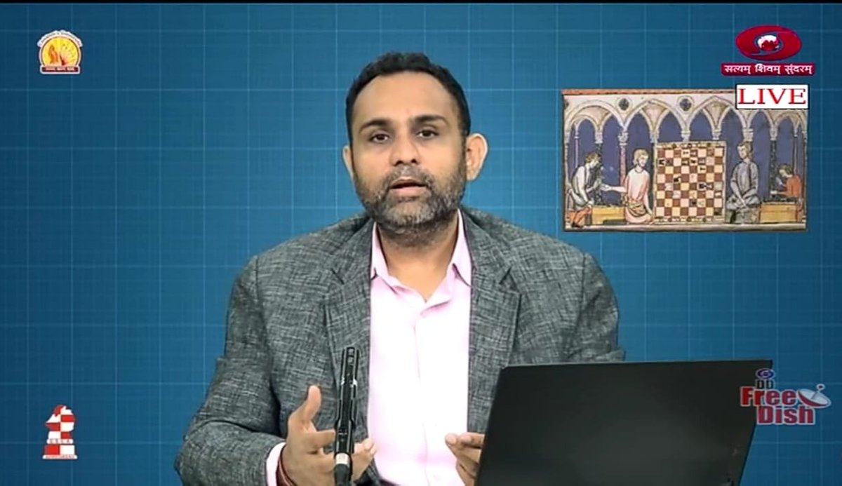 crugandhinagar's tweet image. A five-day #chesscoaching camp organized under the joint initiative of @cugandhinagar &amp;amp; Gujarat State Chess Association completed today. In this virtual camp, children not only from Gujarat but also from abroad got to learn knowledge of chess through online medium.

@harshad5350