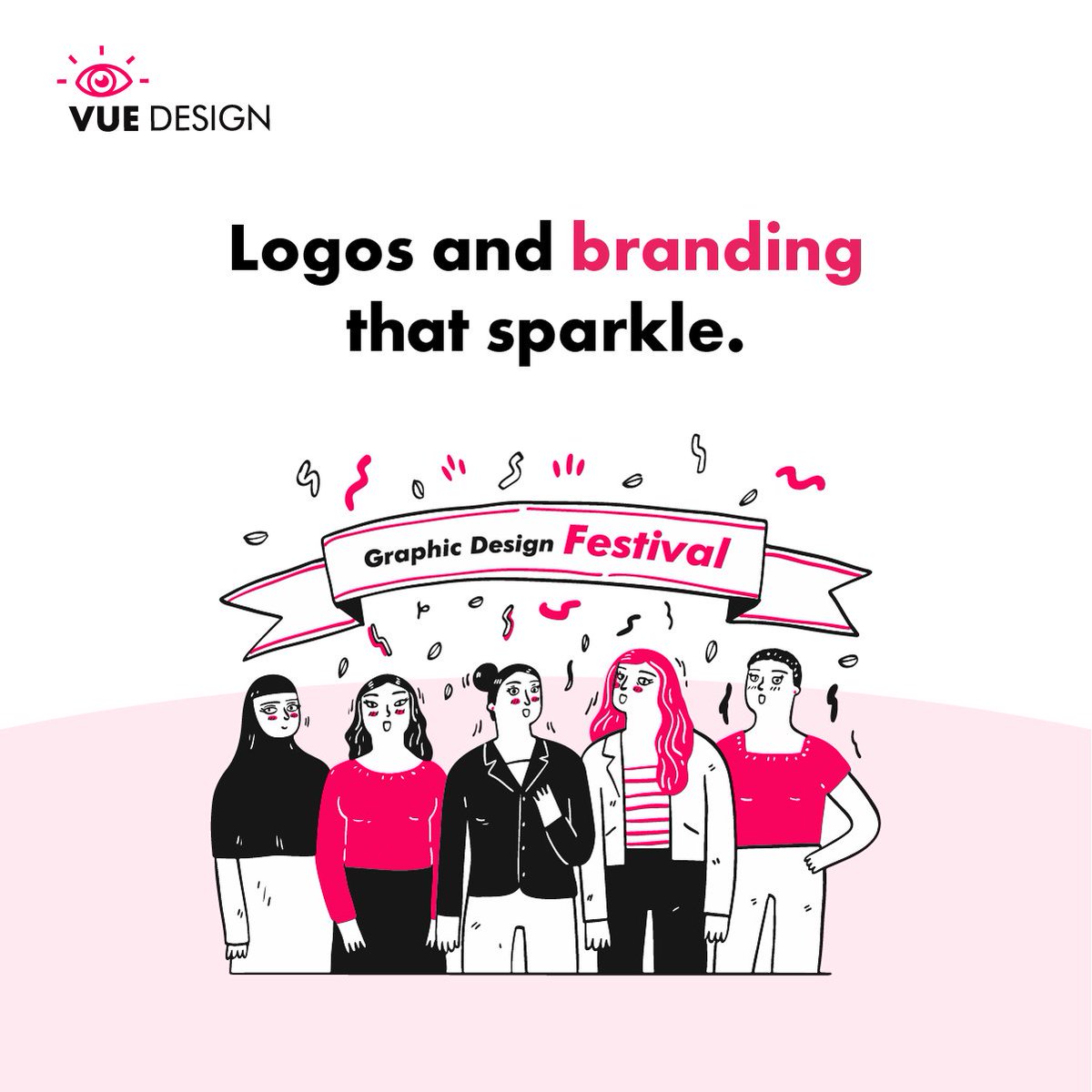 VueDesign's tweet image. Need a new logo? We can totally help create logos and branding that will sparkle and shine. Check out some of our recent logo designs on our website. 🖌️ vuedesign.co/graphic-design 

#logos #LogoDesign #Logodesigner #logoideas #GraphicDesign #customlogodesign #branding #Marketing