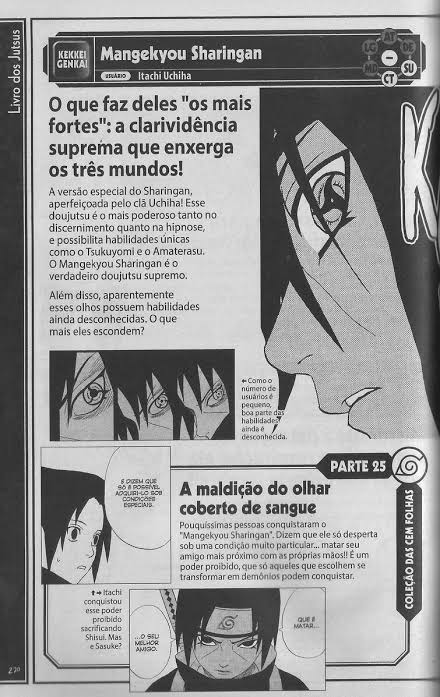 OS 8 JUTSUS PROIBIDOS DO SHISUI UCHIHA