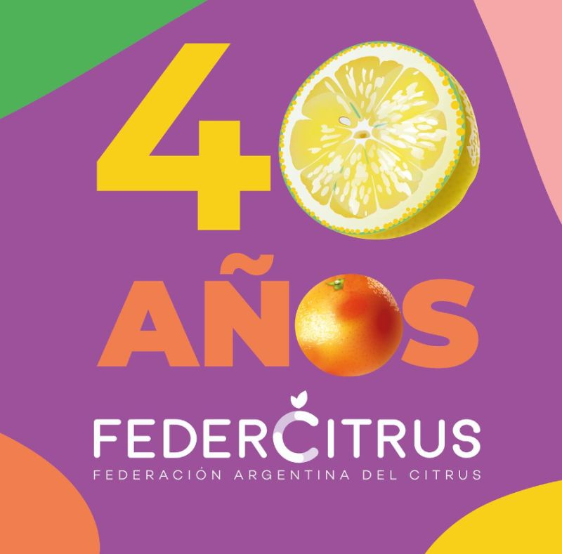 federcitrus's tweet photo. 🥳FEDERCITRUS cumple años🎂¡40 años de orgullo y dedicación en pro de la citricultura argentina! Gracias a todos los que nos acompañan y lo hacen posible
@SenasaAR
@CECNEA_arg
@SanMiguelGlobal
@SomosLedesma
#citrus #citricultura #celebracion #federcitrus #economiaregional https://t.co/FkCTC9fMOg