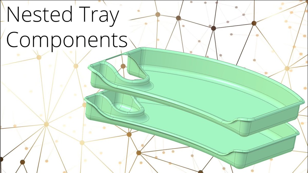 Alibre's tweet photo. Today, we will show you how to make nested components using surfacing tools. The high chair tray we constructed is one of many practical applications for this workflow. 

https://t.co/BPre9bMTpi 

#alibre #cad #3dcad #surfacetools #nestedcomponents #manufacturing #r&amp;d #tutorial https://t.co/Rh1cOgwNvt