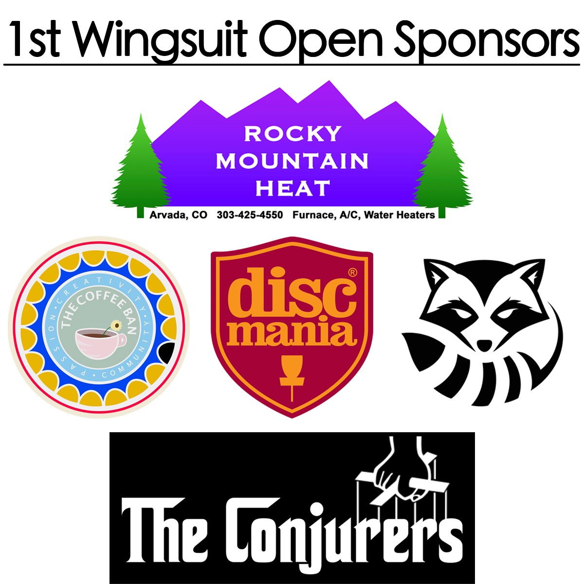 PeaceJamesCo's tweet photo. These CO businesses are showing their support for @mbirdfoundation who provides #musiceducation and #musicaccess for children, so let's all support them! Thanks for sponsoring: @thecoffeeban @trashpandadiscgolf @DiscmaniaDiscs @rockymtnheat The Conjurers
https://t.co/gNkFgNxy2T https://t.co/gOQHADPWgZ