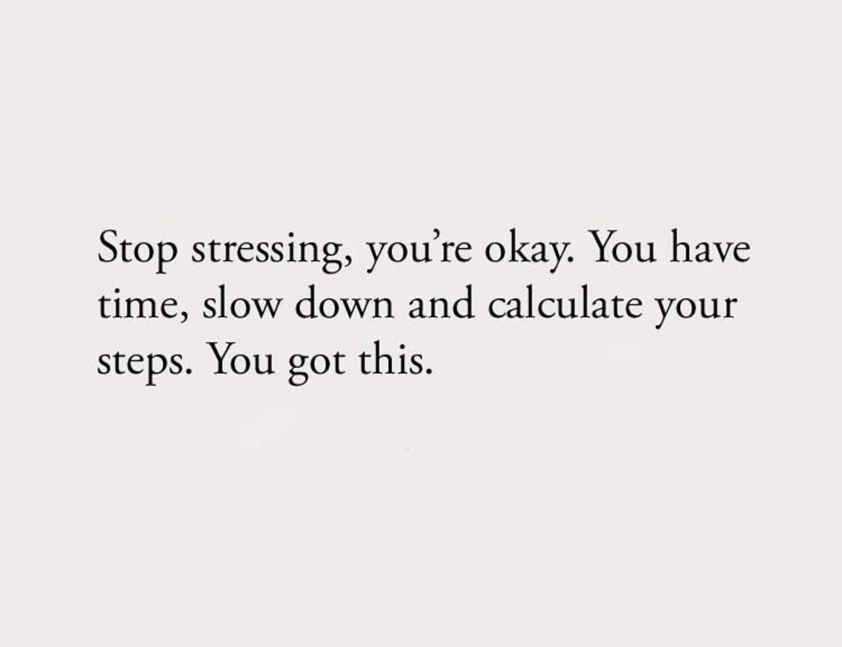 you got this.