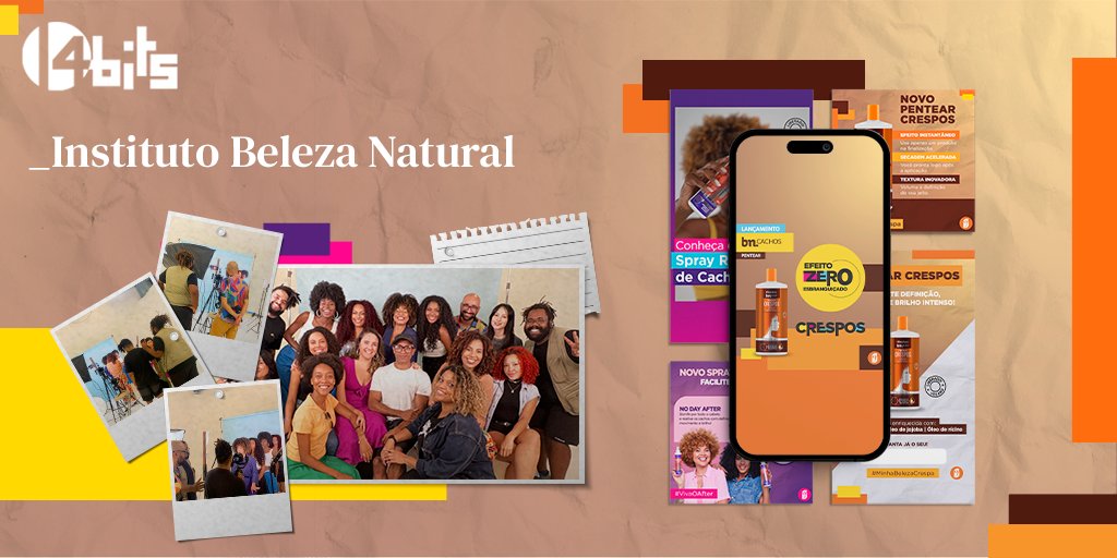 14bits's tweet photo. O @‌institutobelezanatural é uma marca carioca especializada nos cuidados de cabelos crespos, ondulados e cacheados há 30 anos. E a 14bits tem orgulho de fazer parte dessa história! 🧡
Confira alguns trechos dos vídeos produzidos em parceria com a Casa de Vila Produções. 🎥 https://t.co/YY9mjo8Ug9
