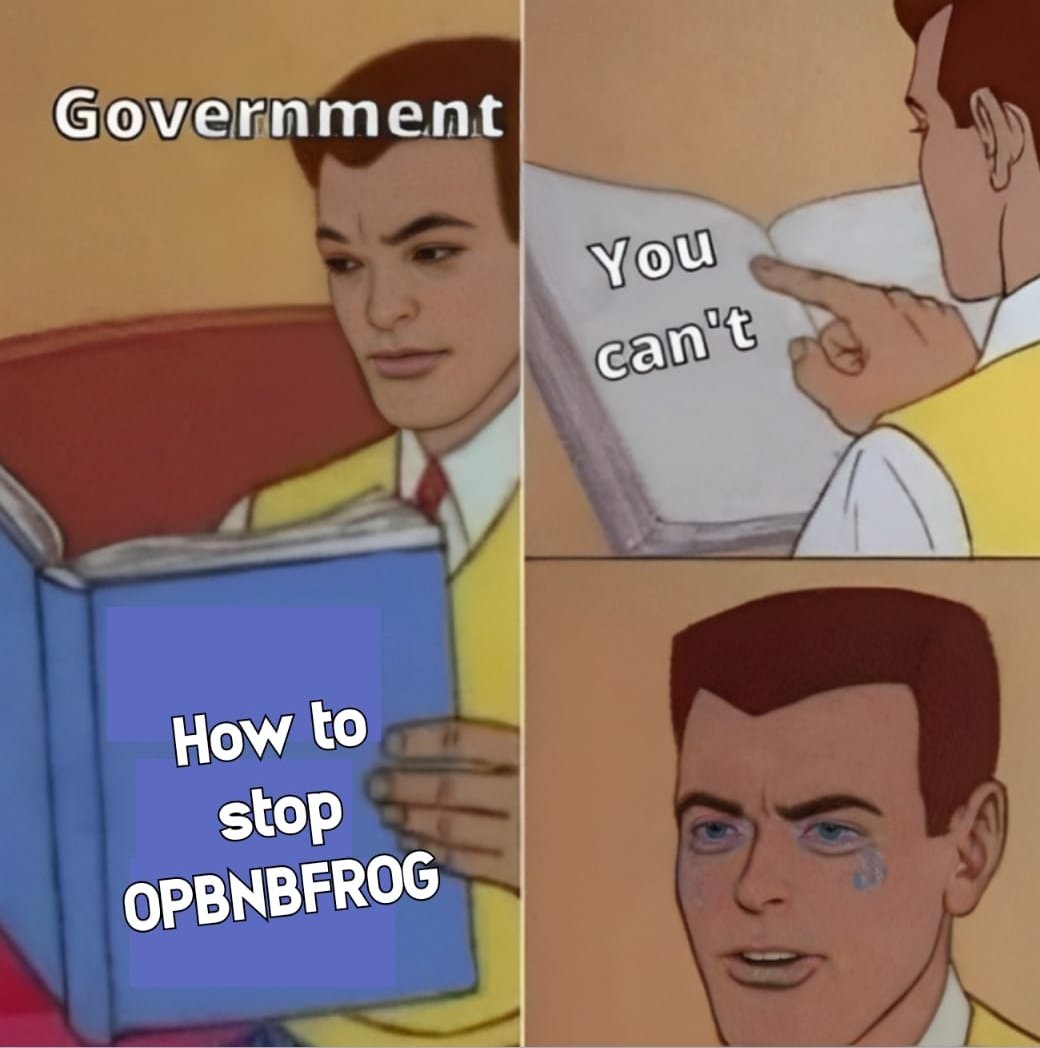 Majorja633's tweet photo. @Opbnbfrog My creation for meme contest @Yashiq14 @fazil_ahmd@shahilk101 https://t.co/C2zhpnxYCL