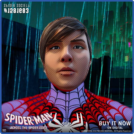 blu_nah's tweet photo. Spider-Me-Not, or my spidersona 

#SpiderVerse #Earth42Sweepstakes
#AcrossTheSpiderVerse #BeyondTheSpiderVerse #Spider_Me_Not #spidersona https://t.co/tHRj2Hc6pu
