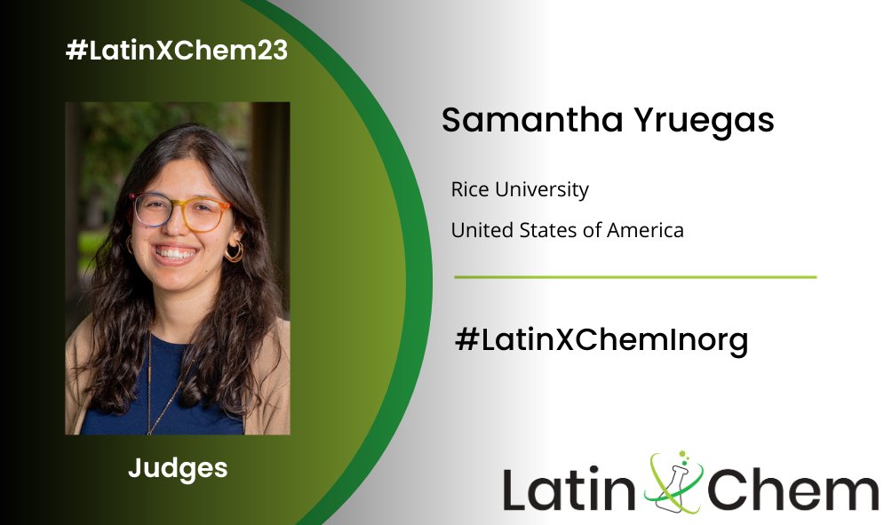 Sam Yruegas (@s_yruegas) on Twitter photo Hola! I'm Sam Yruegas, an assistant prof. <a href="/RiceChemistry/">Rice University Chemistry Department</a> working with <a href="/YruegasGroup/">Yruegas Group</a> to develop new catalysis and methodology with s-block metals! Stoked to be joining the #LatinXChemInorg section and excited to see all the great science this year at #LatinXChem23 - come join us ! Hola! I'm Sam Yruegas, an assistant prof. <a href="/RiceChemistry/">Rice University Chemistry Department</a> working with <a href="/YruegasGroup/">Yruegas Group</a> to develop new catalysis and methodology with s-block metals! Stoked to be joining the #LatinXChemInorg section and excited to see all the great science this year at #LatinXChem23 - come join us !