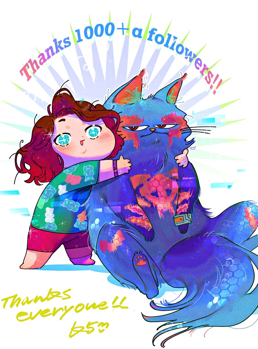 thanks 1000+a followers !!