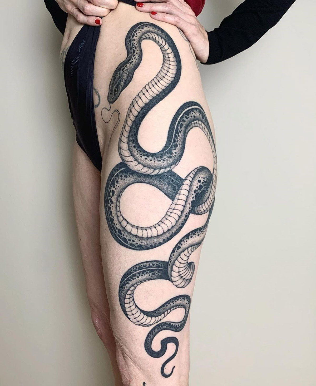 TattooSnob.com - Snake tattoo by @veness_tattoo at... | Facebook