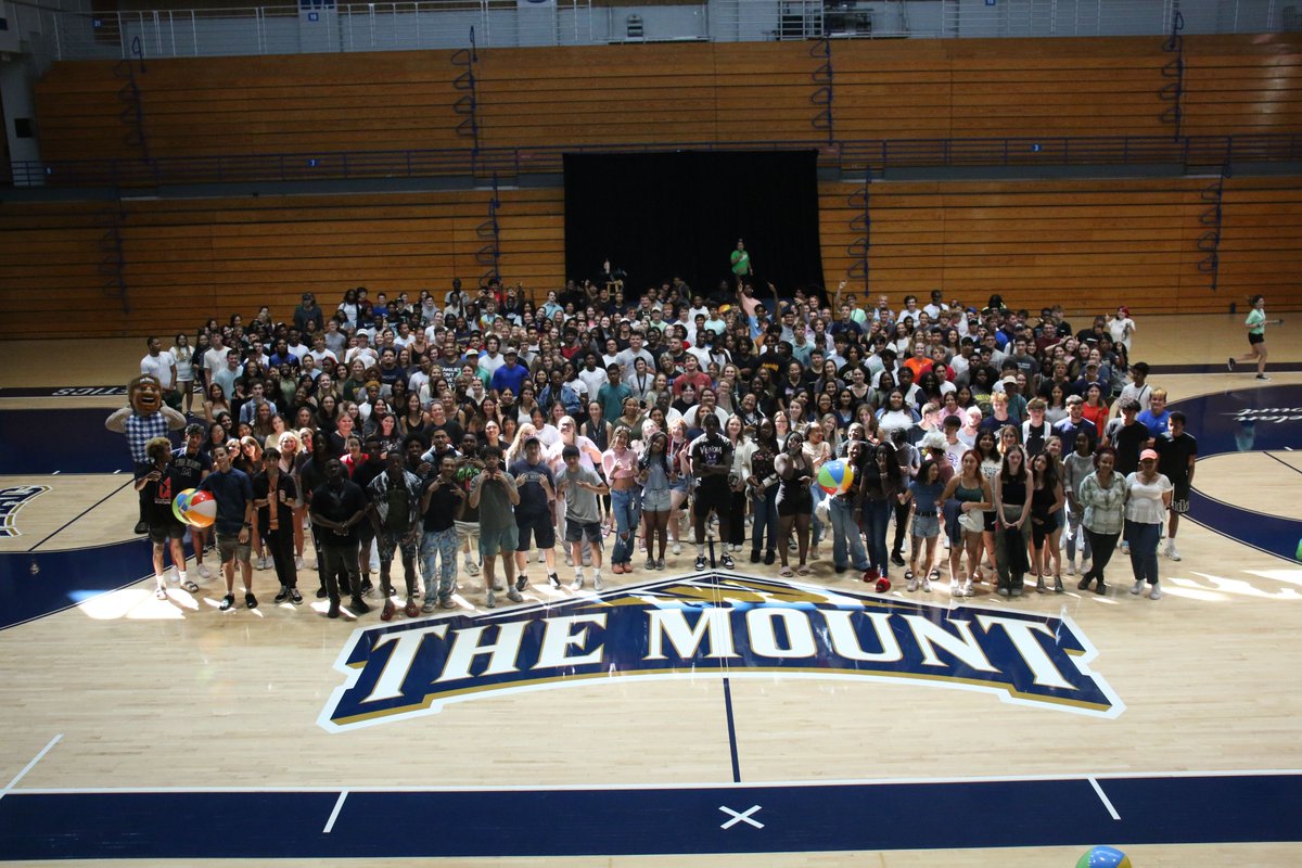The Mount Class of 2027 began classes this week! We are thrilled to welcome you to the Mount community.

Best of luck and as always, #GoMount!