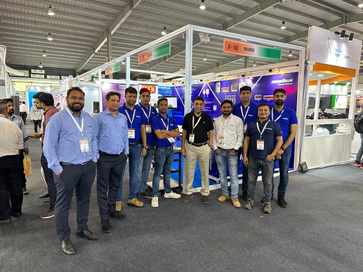 masibusofficial's tweet photo. We welcome you at 𝐏𝐇𝐀𝐑𝐌𝐀𝐓𝐄𝐂𝐇 &amp; 𝐋𝐀𝐁𝐓𝐄𝐂𝐇 𝐄𝐗𝐏𝐎. Meet our experts and explore our wide range of for the Pharmaceutical Industry. 

Helipad Exhibition Centre, Gandhinagar, Gujarat  25- 27 August'23. 𝐇𝐚𝐥𝐥 𝐍𝐨.𝟏𝟎 𝐒𝐭𝐚𝐥𝐥 𝐍𝐨.: 𝐁-𝟏𝟑𝟎 https://t.co/VhFCDdfgkF