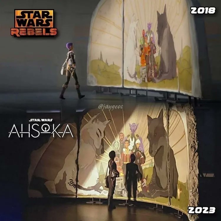 SWCultureLive's tweet photo. Everything’s changed, but nothing’s changed.

#StarWarsRebels #Ahsoka https://t.co/zG0RxcQBUh