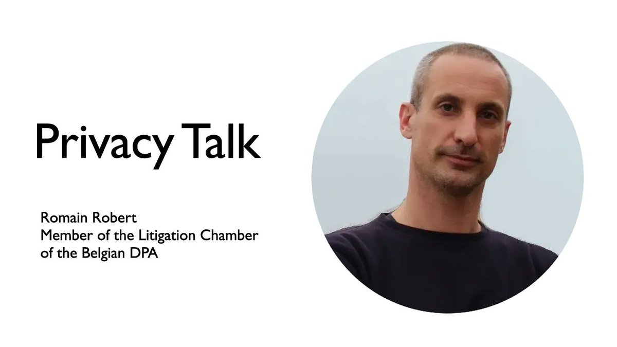 Kohei Kurihara - Privacy for all together 🌍 (@kuriharan) on Twitter photo Tune in! "#Privacy Talk" with data protection enforcement and litigation issues interview! 48th guest is <a href="/TetsuwanAstro/">Romain Robert</a>, Member of the Litigation Chamber of the <a href="/APD_GBA/">APD-GBA</a> :) Let's join together!
medium.com/privacy-talk/p…
<a href="/KavyaPearlman/">Kavya Pearlman</a> <a href="/BirkedalMette/">Mette Birkedal Bruun</a> <a href="/RachelFinn49/">Rachel Finn</a> Tune in! "#Privacy Talk" with data protection enforcement and litigation issues interview! 48th guest is <a href="/TetsuwanAstro/">Romain Robert</a>, Member of the Litigation Chamber of the <a href="/APD_GBA/">APD-GBA</a> :) Let's join together!
medium.com/privacy-talk/p…
<a href="/KavyaPearlman/">Kavya Pearlman</a> <a href="/BirkedalMette/">Mette Birkedal Bruun</a> <a href="/RachelFinn49/">Rachel Finn</a>