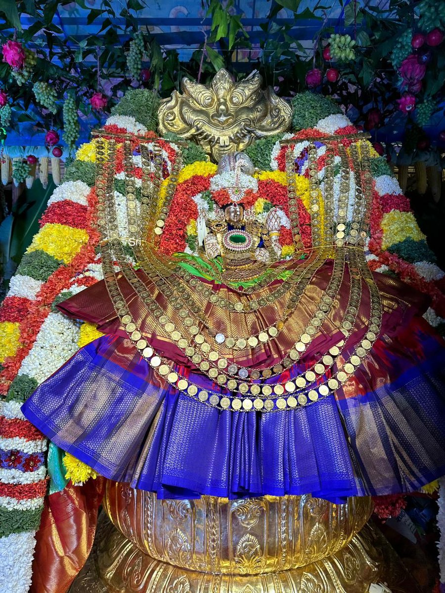 Thayaar.. tiruchanur.  Varalakshmi Vratha Pooja 🙏