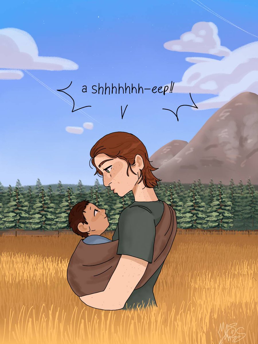 marqswho's tweet photo. Ellie and JJ! The last of us II 
(Part 1)
#tlou #TheLastofUsPartII #tlou2 #ellieanddina #elliethelastofus #TheLastOfUs #elliewilliams #joelmiller #joeltlou https://t.co/78nZxZko2w
