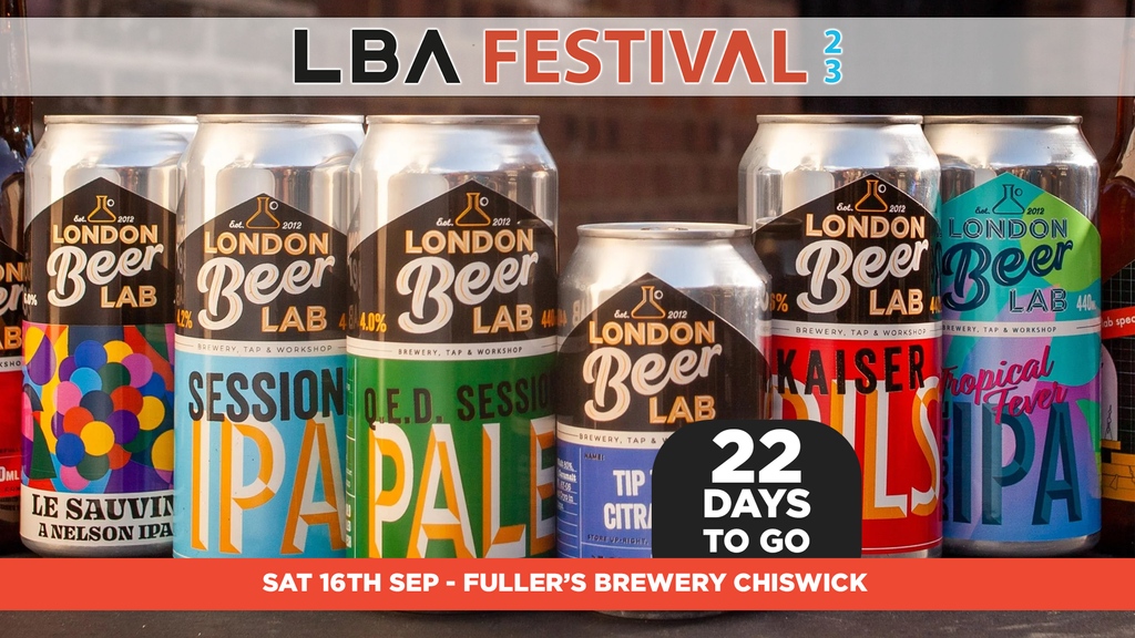 22 days until the LBA Festival! 🍻 Today, we spotlight <a href="/LondonBeerLab/">London Beer Lab</a>. Nestled in the heart of Brixton, this innovative brewery is all about experimentation and collaboration. Be sure to sample their unique beers at the festival

🗓️ Sat 16th September
🎟️ LBAFestival.org