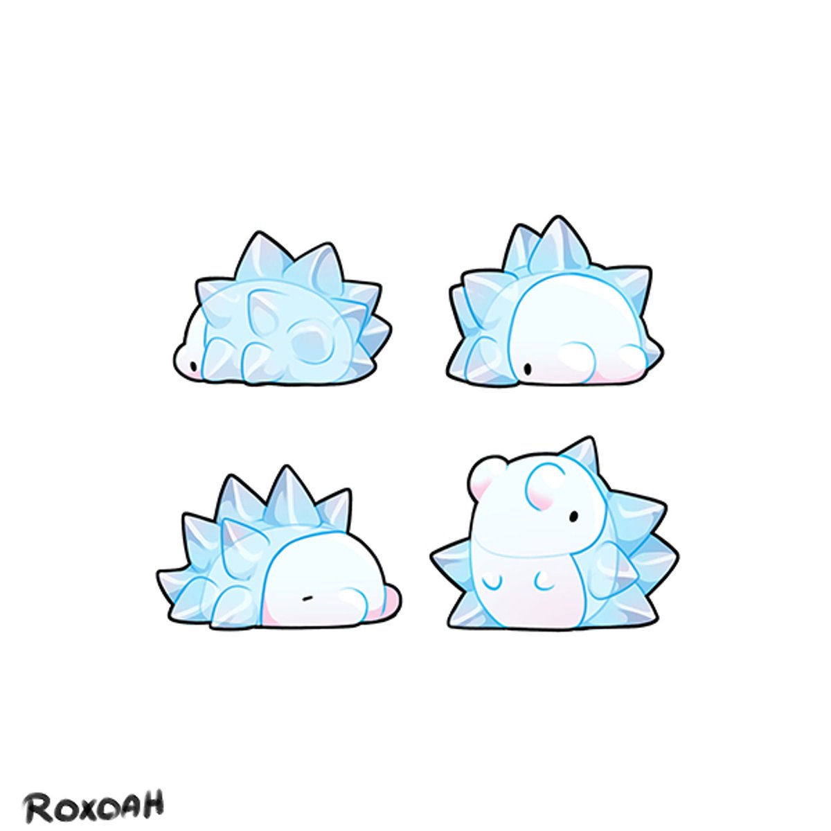 「friend shaped pokemon 」|roxoのイラスト