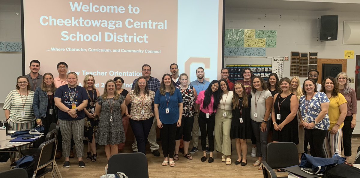 Welcome to the Cheektowaga Central Teachers Association and best of luck this school year to all our new teachers. We are proud to call you all colleagues.
