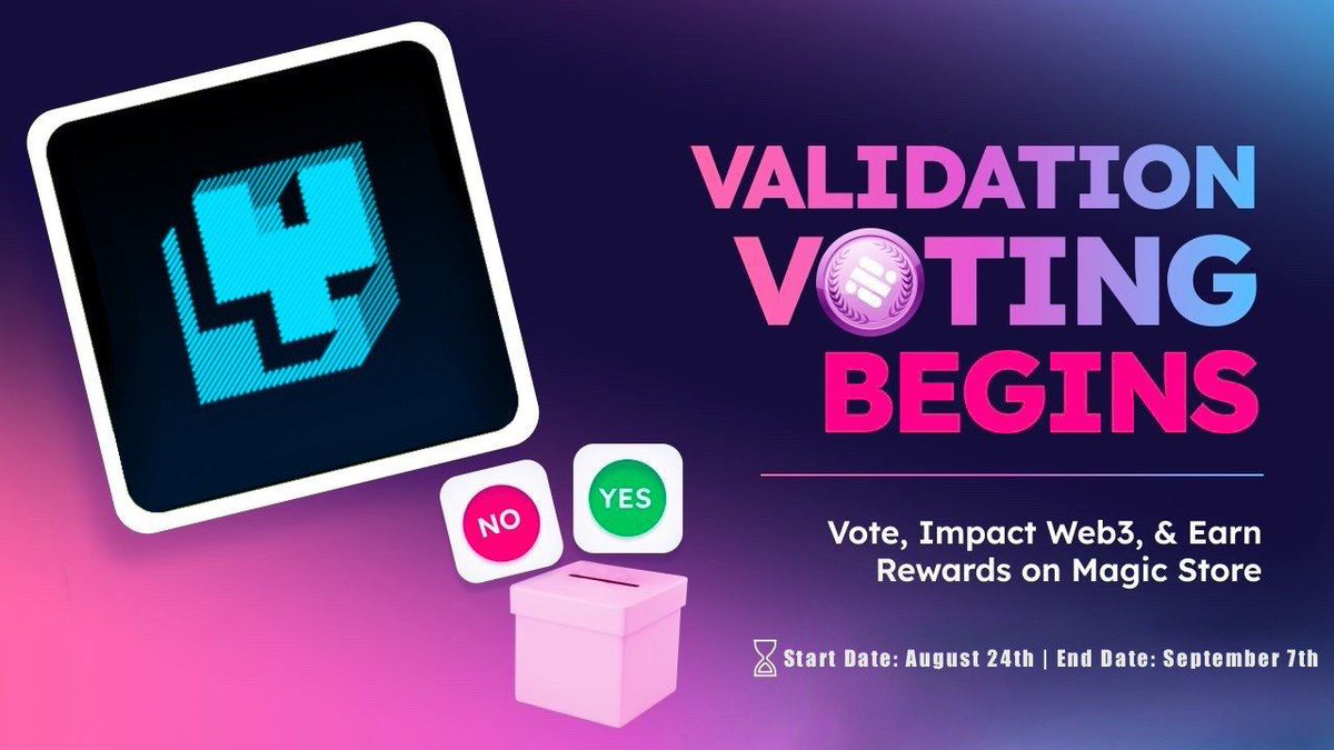 Yupana was listed on <a href="/MagicSquareio/">Magic Square</a>

🔥 We need your help with voting.

- Open a Magic Store account, 
- Сonnect your EVM Wallet
- Verify your email and pick a username

Vote for Yupana magic.store/app/yupanafina…

With 💚 from MadFish :) #Tezos