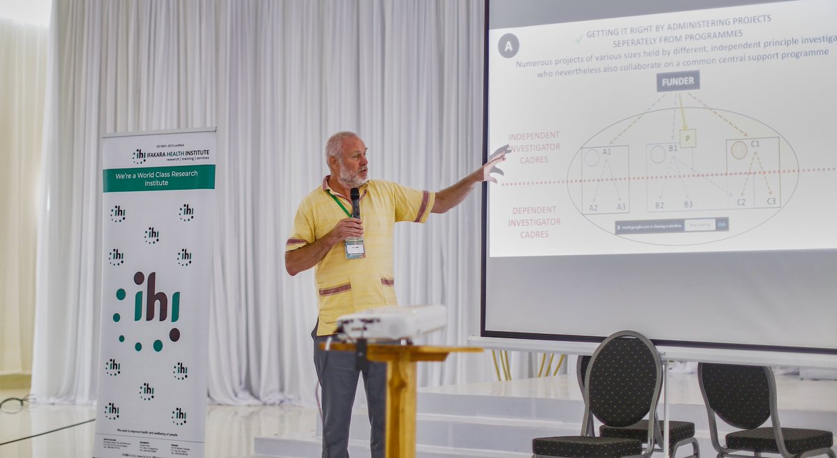 #IASC2023 DAY 3️⃣:  
Insights into leadership in science 

<a href="/killeen_gerry/">Prof Gerry Killeen</a> gave a very engaging talk titled "The subtle art of herding cats: Cultivating cadres of expert leaders who are individually independent but nevertheless collaborate and learn together as effective teams."