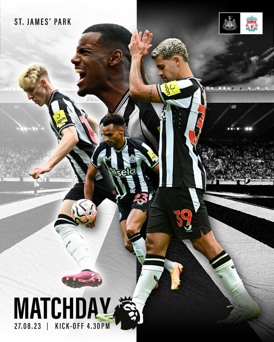 MATCHDAY 👊

⚫️ HOWAY THE LADS! ⚪️