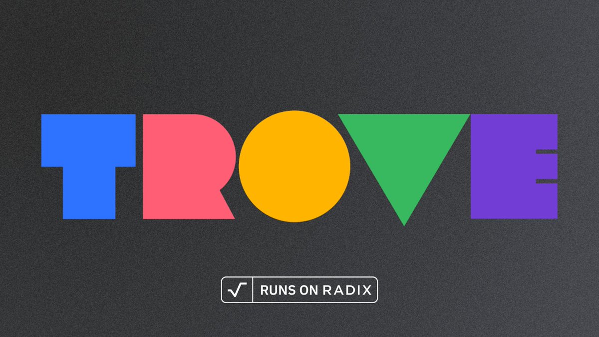 TROVE (@troveeco) on Twitter photo Simplifying the art of the asset swap with <a href="/radixdlt/">Radix - Radically Different DeFi</a>
Trove aims to make swapping digital assets with other users a breeze. But I can't take all the credit - the real secret behind its simplicity? Radix's #Scrypto coding language.
Here are some highlights 🧵👇 Simplifying the art of the asset swap with <a href="/radixdlt/">Radix - Radically Different DeFi</a>
Trove aims to make swapping digital assets with other users a breeze. But I can't take all the credit - the real secret behind its simplicity? Radix's #Scrypto coding language.
Here are some highlights 🧵👇
