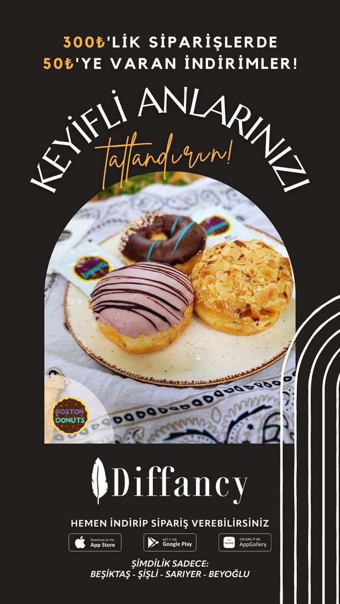 Keyifli anlarınızı tatlandırın! 🍩