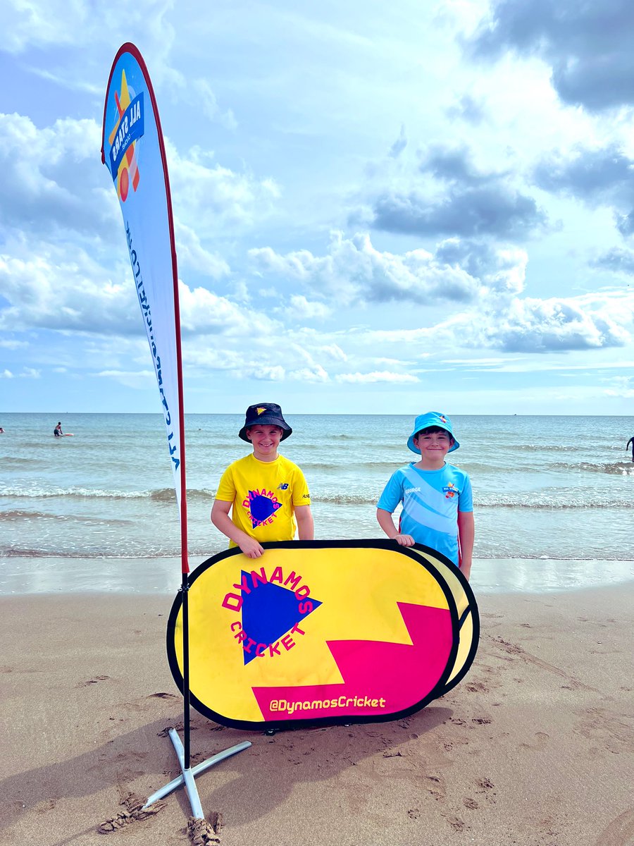 🏖️Last Beach Cricket for 2023 

🏏Lots of fun with <a href="/allstarscricket/">All Stars Cricket</a> and <a href="/DynamosCricket/">Dynamos Cricket</a> from across Yorkshire

👏Thank you <a href="/active_coast/">Lynn Allen🕠🖇</a> for your support over the Summer