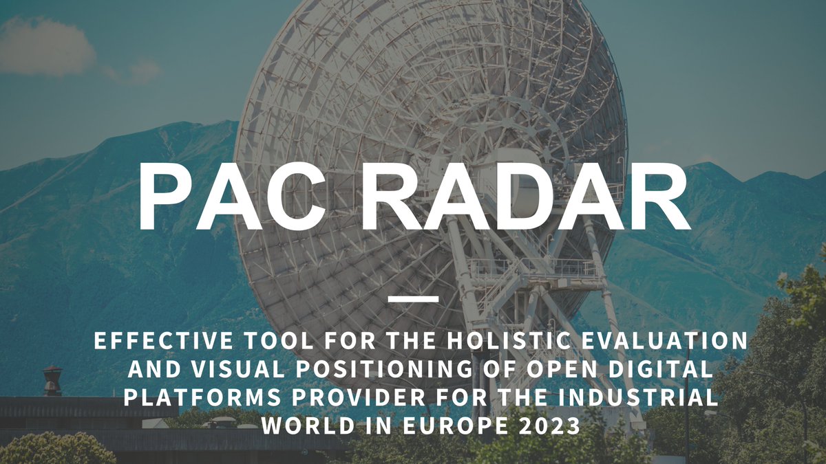 PAC_Analyst's tweet image. PAC RADAR: Read this report to understand the latest market trends and why PAC sees PLCnext Technology, designed by Phoenix Contact, as a Best-in-class vendor for industrial edge management in 2023.

🔗 pac-radar.com/phoenix-contac…

#opendigitalplatforms #industrialedge #management