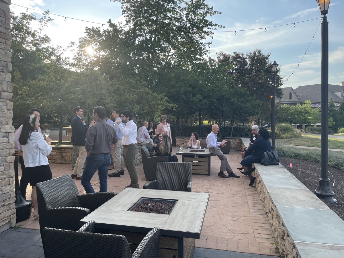 SocTransOnc's tweet photo. Exciting start to STOFF 2023! Our incredible fellows and faculty were welcomed last night at a reception and dinner. Today, we dive into discussions on drug development and the world of immune checkpoint therapy. Stay tuned for more insights! #STOFF23 https://t.co/cDMXSdFLge