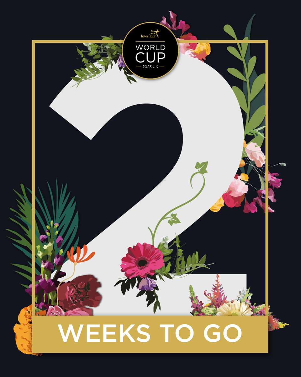 Imagine the Olympics crossed with Chelsea Flower Show 💭 then add extra drama, creative workshops, inspiring talks, stunning blooms, artisan market stalls and delicious food &amp; drink – that’s the Interflora World Cup 🌺🌸 Have you got your tickets yet? bit.ly/3MULJC8
