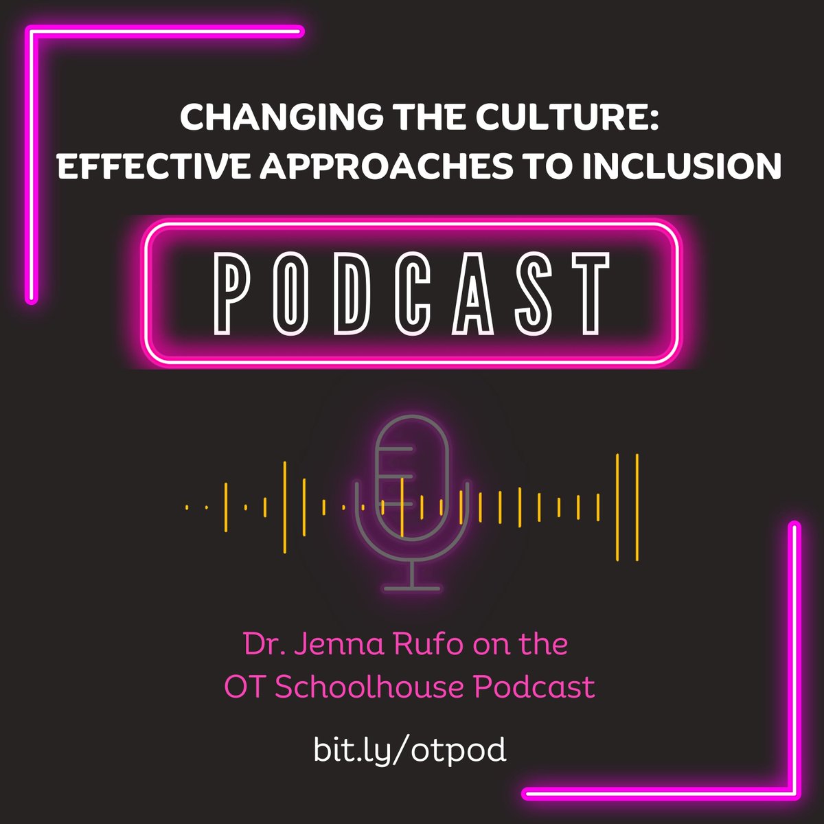 Dr. Jenna Mancini Rufo (@jennamrufo) on Twitter photo I talk about #inclusion as a philosophy and practice, changing school culture, impact of COVID on #SpecialEducation, #collaboration and more with <a href="/JaysonDaviesOT/">Jayson Davies, MA, OTR/L</a> of the OT Schoolhouse Podcast. Listen at:
⭐️bit.ly/otpod⭐️
#OccupationalTherapy I talk about #inclusion as a philosophy and practice, changing school culture, impact of COVID on #SpecialEducation, #collaboration and more with <a href="/JaysonDaviesOT/">Jayson Davies, MA, OTR/L</a> of the OT Schoolhouse Podcast. Listen at:
⭐️bit.ly/otpod⭐️
#OccupationalTherapy