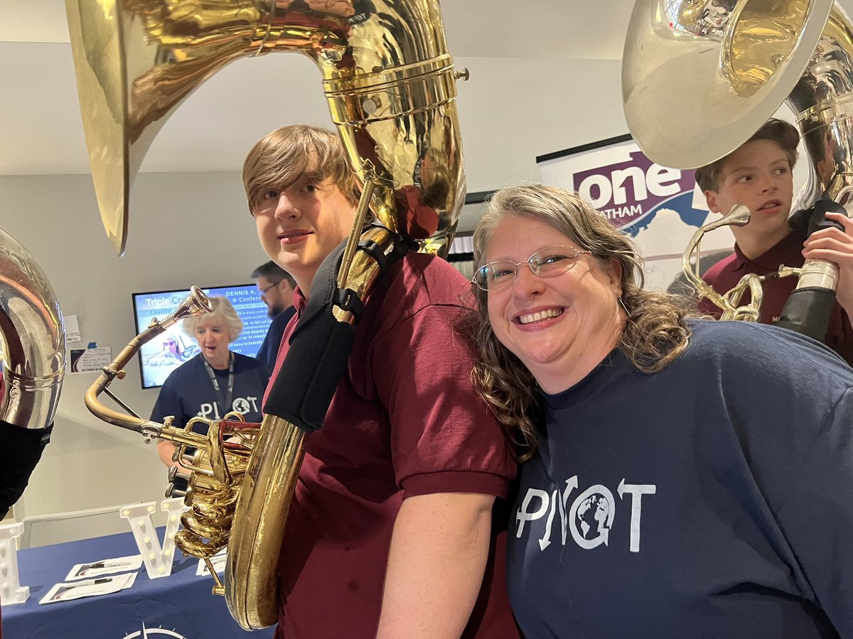 <a href="/somerilee/">Merilee Chesney</a> is celebrating back to school with her son at convocation! #OneChatham #PIVOT